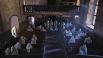 Abandoned church in Czech filled with ghost statues 