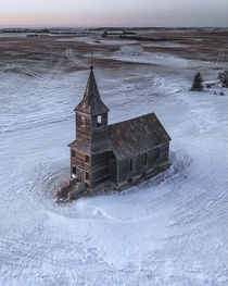 Abandoned church in Saskatchewan Canada garycphoto