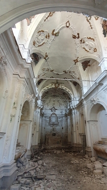 Abandoned Church In Sicily