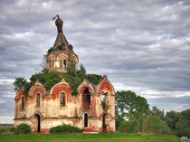 Abandoned church near Tver Russia 