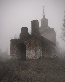 Abandoned church somewhere in Russia