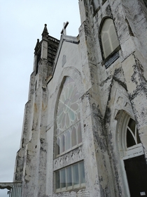 Abandoned church Whitney pier Nova Scotia