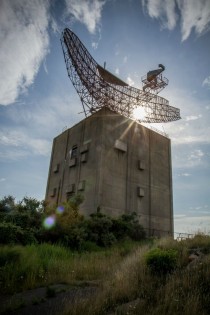 Abandoned CIA radar tower Montauk Long Island NY 