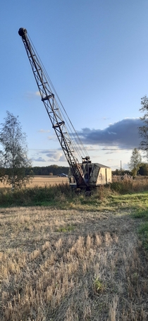Abandoned crane