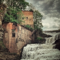 Abandoned Dam Ithaca NY