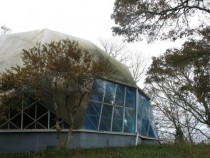Abandoned Dome restaurant in Cape Cod