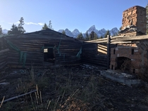 Abandoned Dude Ranch Jackson WY