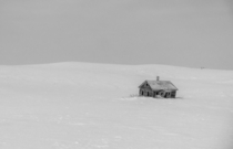 Abandoned Dwelling In Winter - South Dakota I- 