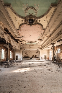 Abandoned early th-century ballroom in Germany 