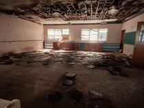 Abandoned Elementary in Beaver County Oklahoma