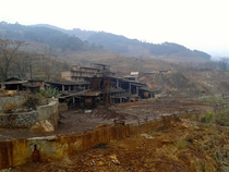 Abandoned factory Xichou County China  