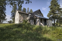 Abandoned Farm House in Rural Ontario Canada 
