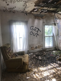 Abandoned farm house in Wisconsin