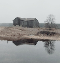 Abandoned farm in Ontario Canada