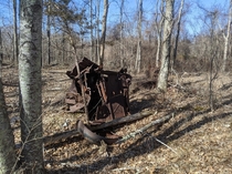 Abandoned Farm Machinery - Perry Preserve North Stonington CT
