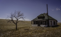Abandoned farmhouse I visited outside of Last Chance Colorado