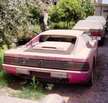 Abandoned Ferrari Testarossa