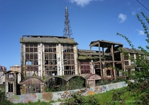 Abandoned fertilizer factory Corua Spain