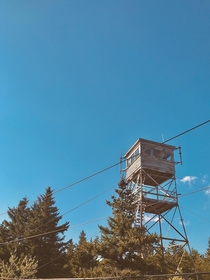 Abandoned Fire Tower in New England