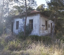 Abandoned forest guard home Portugal