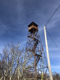 Abandoned forest service fire tower The view from the top was incredible
