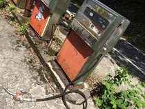Abandoned Gas Pump in Shikoku Japan 