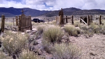 Abandoned gave site reported as belonging to US Cavalry soldiers and one Pony Express rider in rural Nevada 