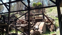 Abandoned gold mine Glen Wills Australia 