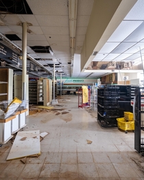 Abandoned grocery store