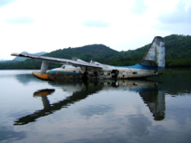 Abandoned Grumman HD- Albatross in Coron Philippines