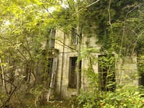 Abandoned hamlet near the village of Cnac in the south west of France