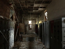Abandoned High School Hallway Gary Indiana