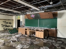 Abandoned High School Northern Ontario Canada