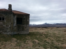Abandoned home in northwest Iceland 