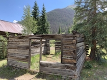 Abandoned homestead being retaken by nature in Colorado