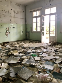 Abandoned hospital in Greece
