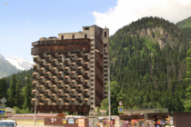 Abandoned hotel  Dombay Karachaevo-Cherkess Republic 