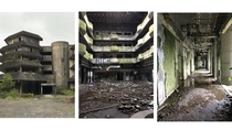 Abandoned Hotel from the s - Monte Palace - So Miguel Azores