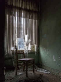 Abandoned Hotel Guest Room 