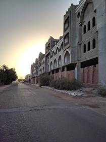 Abandoned hotel in Safaga Egypt 