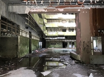 Abandoned hotel in the Azores