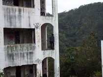 Abandoned hotel named Lequio Resort in Okinawa Japan