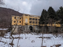Abandoned Hotel on Dajit Mountain Albania