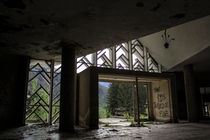 Abandoned hotel Romania 