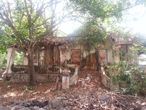 abandoned house Con Dao Island Vietnam