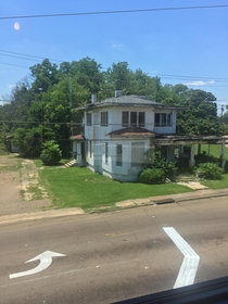 Abandoned house in downtown Jackson MS