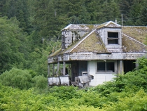 Abandoned house in the Alaskan wilderness  OC