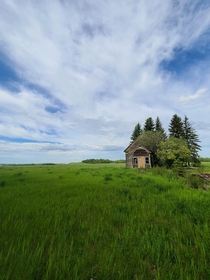 Abandoned House in Two Hills Alberta Canada