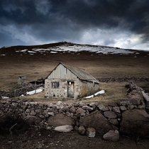Abandoned house of shepherd Armenia