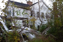 Abandoned house photographed by me